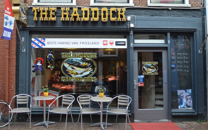 The Haddock fish and chips